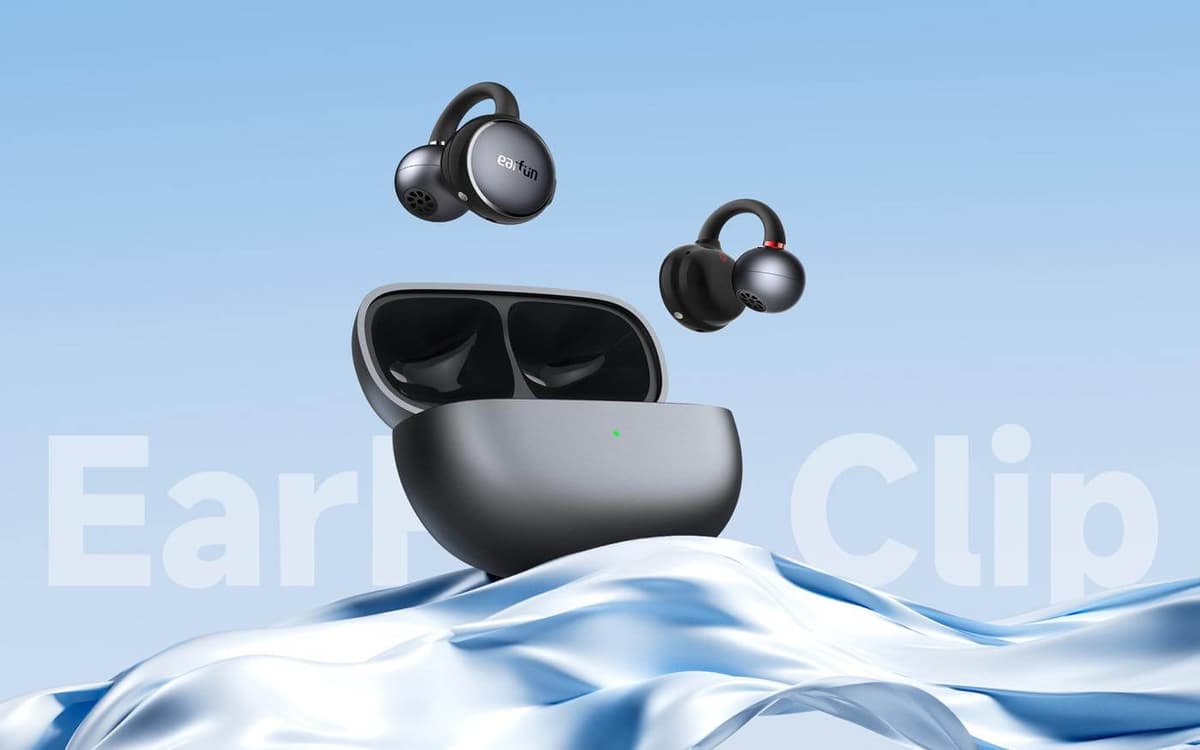 EarFun、LDAC対応＆ハイレゾ認証取得のイヤーカフ型イヤホン「EarFun Clip」を発売