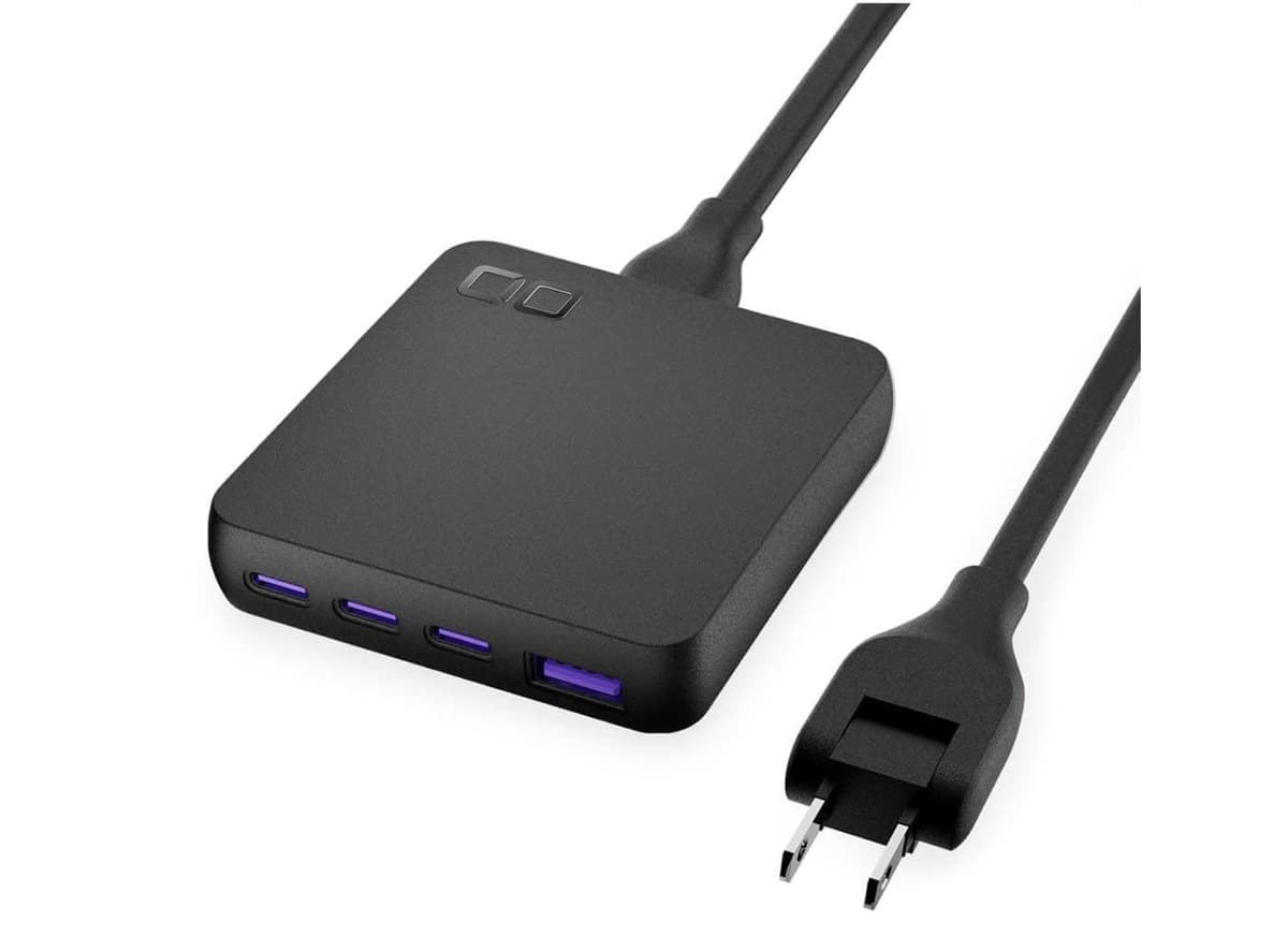 CIO初のデスク用充電器｢CIO NovaPort SLIM QUAD for DESK｣発売｜薄型ボディで最大67W出力対応