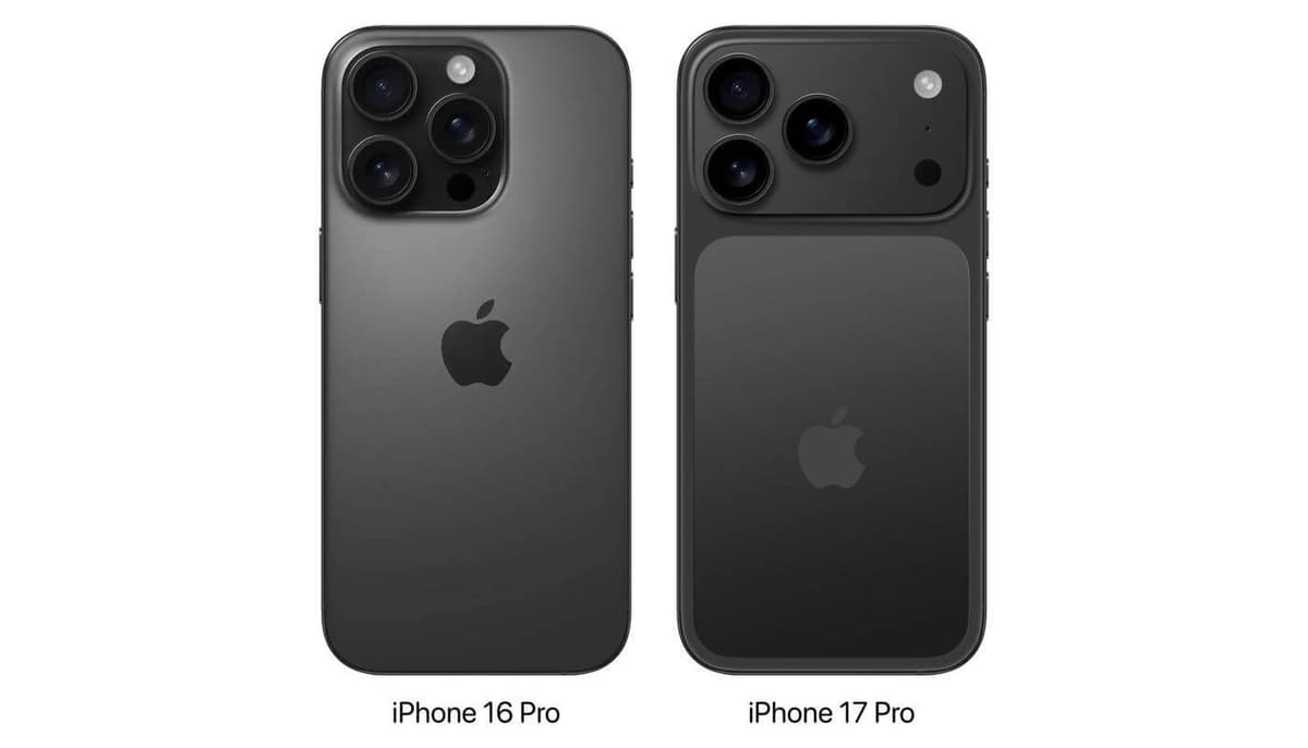 ｢iPhone 17 Pro｣でAppleロゴの位置が変更されることを示す新たな画像