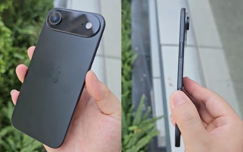 iPhone 17 Airのダミーユニット動画が公開。薄さ際立つ5.5mm厚のボディ