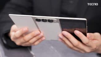 世界最薄三つ折りスマホ!アフリカ王こと中国伝音が「PHANTOM Ultimate G Fold Concept」発表